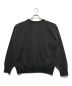 AURALEE (オーラリー) BAGGY POLYESTER SWEAT P/O ブラック サイズ:3：10000円