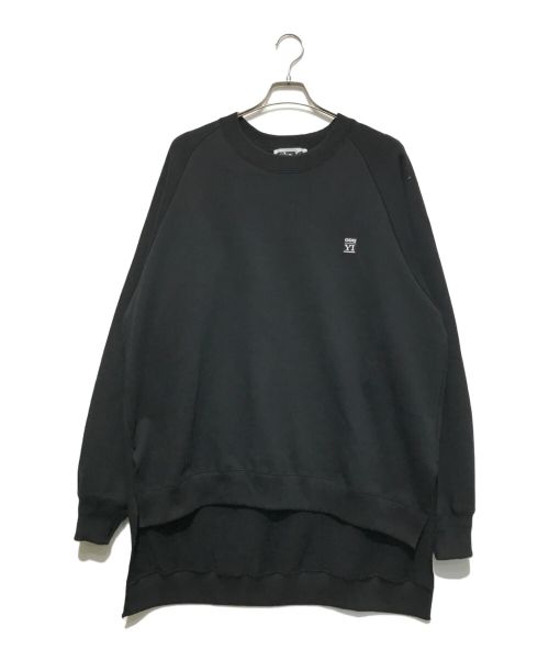 CDG（シーディージー）CDG (シーディージー) YI (ヤマイチ) YI OVERSIZED LONG BACK SWEATSHIRT ブラック サイズ:Sの古着・服飾アイテム