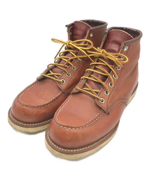 RED WING（レッドウィング）RED WING (レッドウィング) 8131 6'' Classic Moc Toe Oro-russet ブラウン サイズ:USA7/UK6/EUR39の古着・服飾アイテム