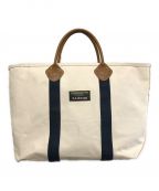 L.L.Beanエルエルビーン）の古着「boat and tote（ボートアンドトート）」｜アイボリー×ネイビー