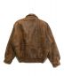 HYLWEAR LETHER (ハイルウェア レザー) FLIGHT JACKET ブラウン サイズ:ー：7000円