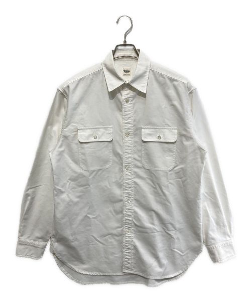 Ron Herman（ロンハーマン）Ron Herman (ロンハーマン) 22AW Basic Oxford Work Shirt （22秋冬 ベイシスオックスフォードワークシャツ） ホワイト サイズ:Sの古着・服飾アイテム