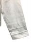 中古・古着 LACOSTE (ラコステ) グラフィカルロゴジャカードネックリブロングスリーブTシャツ ホワイト サイズ:S（34）：6000円