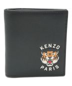 KENZOケンゾー）の古着「MINI VARSITY SOFT LEATHER WALLET」｜ブラック