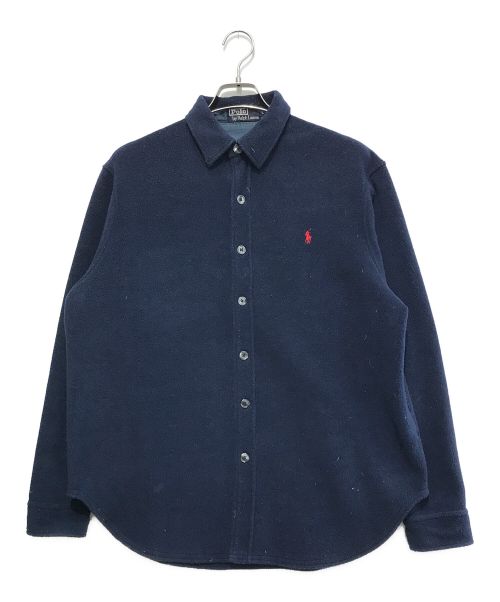 POLO RALPH LAUREN（ポロ・ラルフローレン）POLO RALPH LAUREN (ポロ・ラルフローレン) 古着フリースジャケット ネイビー サイズ:Lの古着・服飾アイテム