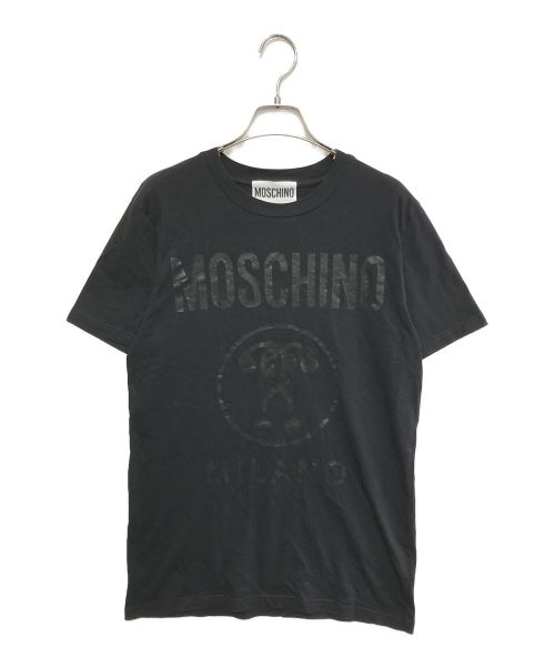 MOSCHINO（モスキーノ）MOSCHINO (モスキーノ) ロゴプリントTシャツ ブラック サイズ:ーの古着・服飾アイテム