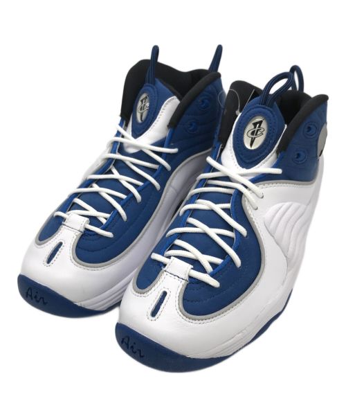 NIKE（ナイキ）NIKE (ナイキ) AIR PENNY 2 QS ホワイト×ブルー サイズ:US 9 未使用品の古着・服飾アイテム