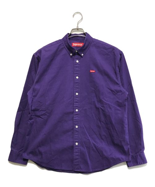 SUPREME（シュプリーム）SUPREME (シュプリーム) スモールボックスロゴシャツ パープル サイズ:Sの古着・服飾アイテム