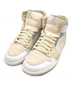 NIKEナイキ）の古着「Air Jordan 1 mid "Inside Out」｜アイボリー