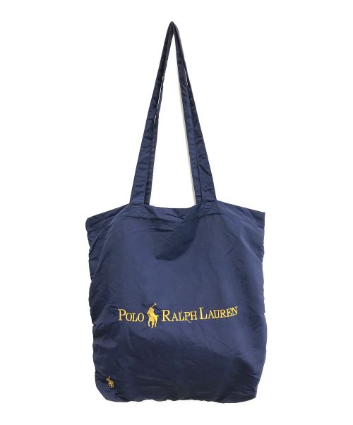 POLO RALPH LAUREN（ポロ・ラルフローレン）POLO RALPH LAUREN (ポロ・ラルフローレン) トートバッグ ネイビー サイズ:ーの古着・服飾アイテム