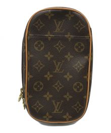 LOUIS VUITTON（ルイ ヴィトン）の古着「モノグラムポシェットガンジュ」｜ブラウン