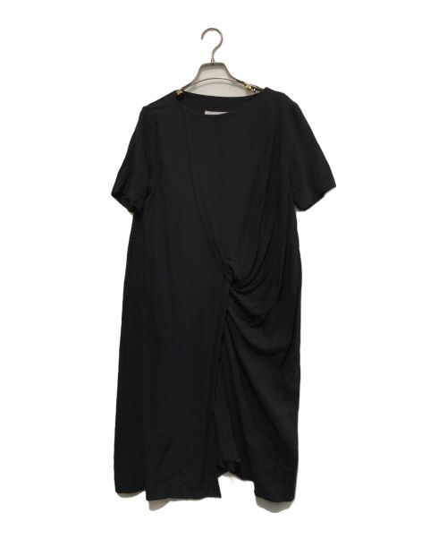 MM6 Maison Margiela（エムエムシックス メゾンマルジェラ）MM6 Maison Margiela (エムエムシックス メゾンマルジェラ) 半袖ワンピース ブラック サイズ:ーの古着・服飾アイテム