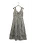 HER LIP TO（ハーリップトゥ）の古着「Summer Tweed Midi Dress」｜ブラック×ホワイト