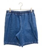 FreshServiceフレッシュサービス）の古着「CORPORATE EASY DENIM SHORTS」｜ブルー