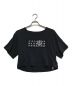 MM6 Maison Margiela（エムエムシックス メゾンマルジェラ）の古着「ナンバリングロゴTシャツ」｜ネイビー