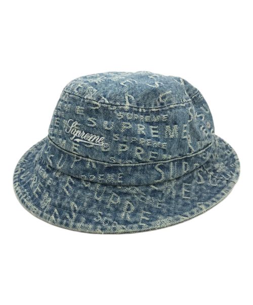 SUPREME（シュプリーム）SUPREME (シュプリーム) 21SS Warp Jacquard Logos Denim Crusher 