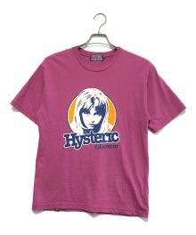 Hysteric Glamour（ヒステリックグラマー）の古着「GOOD VIBRATIONTシャツ」｜パープル