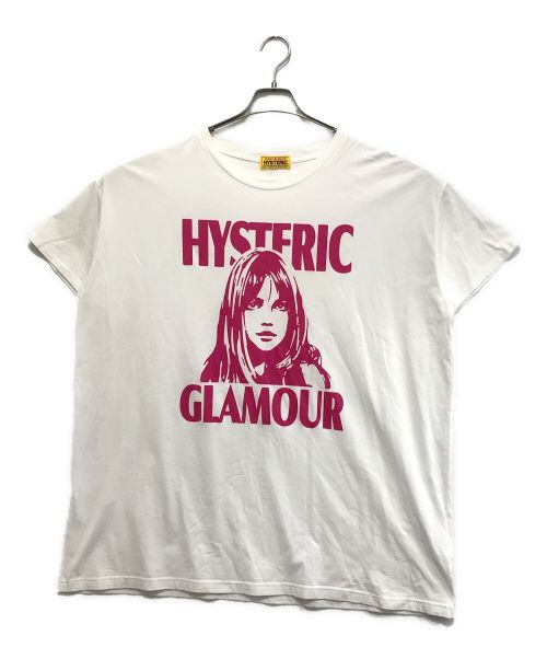 hysteric（ヒステリック）hysteric (ヒステリック) オーバーサイズTシャツ ホワイト サイズ:Freeの古着・服飾アイテム