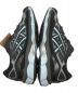 中古・古着 asics (アシックス) ATMOS (アトモス) GEL-NYC atmos BLACK/STARLIGHT BLUE（ゲル-エヌワイシー アトモスブラック／スターライトブルー） ブラック×ブルー サイズ:27.5 未使用品：19000円