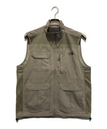 THE NORTH FACE（ザ ノース フェイス）の古着「TREKKER MESH VEST」｜ベージュ