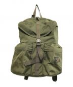 C.C. Filsonフィルソン）の古着「Ripstop Nylon Backpack」｜オリーブ