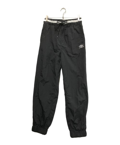 UMBRO（アンブロ）UMBRO (アンブロ) BELPER (ベルパー) MOTR NYLON TRACK PANTS ブラック サイズ:Lの古着・服飾アイテム