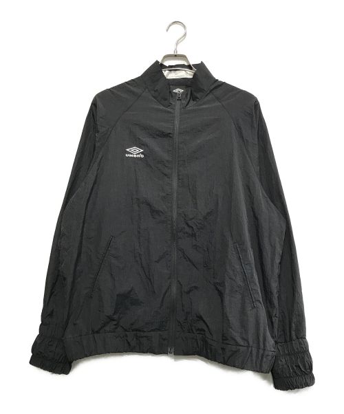 UMBRO（アンブロ）UMBRO (アンブロ) BELPER (ベルパー) MOTR NYLON TRACK JACKET ブラック サイズ:XLの古着・服飾アイテム