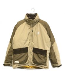 JUNYA WATANABE MAN×Karrimor（ジュンヤワタナベマン×カリマー）の古着「ナイロンタフタ3層×カシミヤウールチェック2層」｜ベージュ×ブラウン