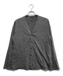 BATONER（バトナ―）の古着「WASHABLE WOOL CARDIGAN」｜グレー