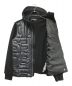 DIESEL (ディーゼル) 切替中綿フーデッドジャケット ネイビー×ブラック サイズ:S：12000円