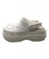 crocs (クロックス) MEGA CRUSH CLOG（メガ クラッシュ クロッグ） ホワイト サイズ:M9 W11：7000円