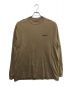 SUPREME（シュプリーム）の古着「Mock Neck L/S TOP（モックネックL/S トップ）」｜ベージュ