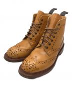 Tricker'sトリッカーズ）の古着「ウィングチップカントリーブーツ」｜ブラウン