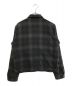 MINEDENIM (マインデニム) Grandrelle V.Check Flannel Zipup BZ ブラック サイズ:4：13000円