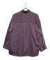 MAISON SPECIAL (メゾンスペシャル) High Count Wool Prime-Over Shirt パープル サイズ:01：8000円