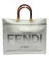 FENDI（フェンディ）の古着「SUNSHINE MEDIUM レザーショッパー」｜シルバー