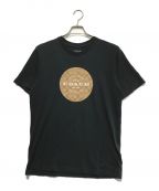 COACHコーチ）の古着「SIGNATURE T-SHIRT」｜ブラック