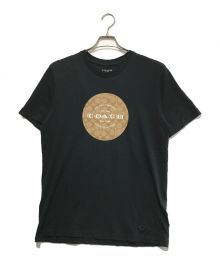 COACH（コーチ）の古着「SIGNATURE T-SHIRT」｜ブラック