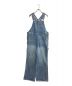 Spick and Span（スピックアンドスパン）の古着「23AW 51/2 FLARE LINE OVERALLS」｜ブルー