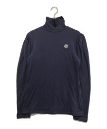 BORDERS at BALCONY（ボーダーズアットバルコニー）の古着「VOLUME SLEEVE TOP」｜ネイビー