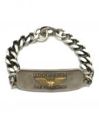 D.DOGPATCHディドッグパッチ）の古着「ID BRACELET」｜シルバー