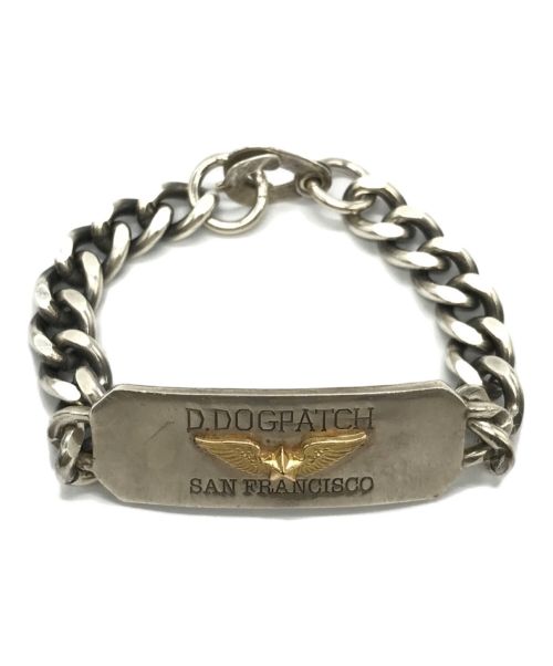 D.DOGPATCH（ディドッグパッチ）D.DOGPATCH (ディドッグパッチ) ID BRACELET シルバー サイズ:ーの古着・服飾アイテム