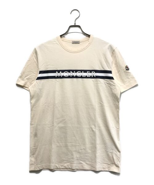 MONCLER（モンクレール）MONCLER (モンクレール) 21SS MAGLIA T-SHIRT ベージュ サイズ:Lの古着・服飾アイテム