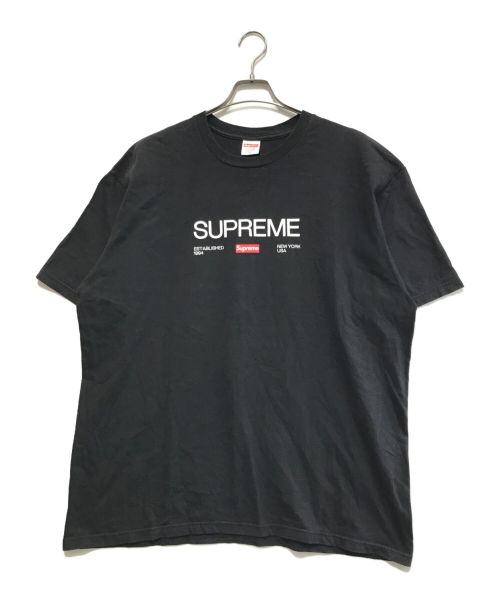 SUPREME（シュプリーム）SUPREME (シュプリーム) EST 1994 TEE ブラック サイズ:XLの古着・服飾アイテム