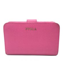 FURLA（フルラ）の古着「2つ折り財布」｜ショッキングピンク