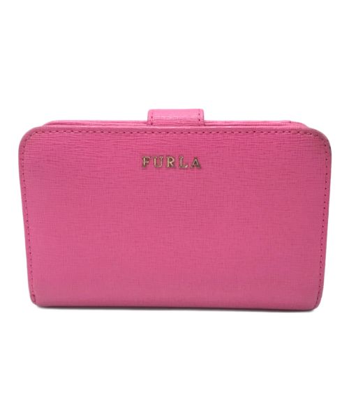 FURLA（フルラ）FURLA (フルラ) 2つ折り財布 ショッキングピンク サイズ:ーの古着・服飾アイテム