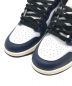 中古・古着 NIKE (ナイキ) AIR JORDAN 1 RETRO HIGH OG ホワイト×ネイビー サイズ:US 9.5 未使用品：25000円