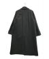 MAISON SPECIAL (メゾンスペシャル) Super140s Prime-Over Melton Balmachan Coat ブラック：17000円