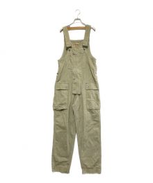 NIGEL CABOURN（ナイジェルケーボン）の古着「LYBRO NAVAL DUNGAREE HERRINGBONE」｜カーキ