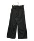 MAISON SPECIAL (メゾンスペシャル) Wool Mix Continuous Tow-Tuck Wide Pants ブラック サイズ:1：7000円